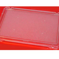 Placa transparente para pinchos 31x21 cm