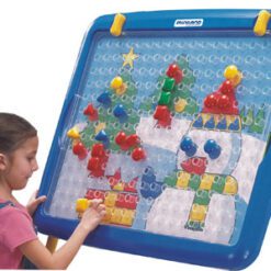 Placa mosaicos y engranajes