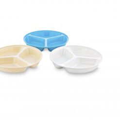 Plato de 3 compartimentos