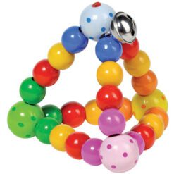 Sonajero elástico pirámide