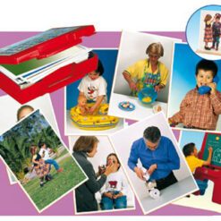 Maletín con fotografías de acciones