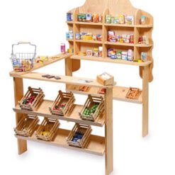 Puesto de tienda natural