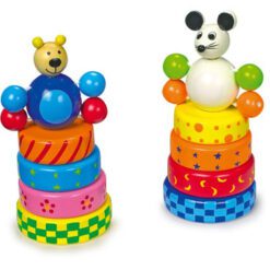 Raton y oso apilables