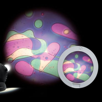 Rueda de Lava Violeta/Verde Para Space Proyector