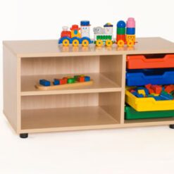 Armario gavetero superbajo