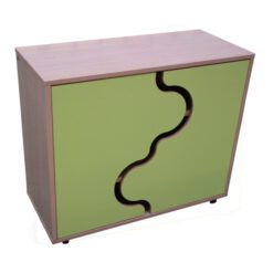 Armario Bajo con Puertas en Onda