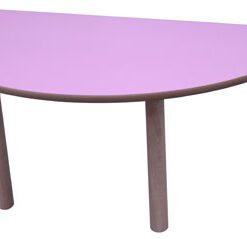Mesa semicircular 120x60