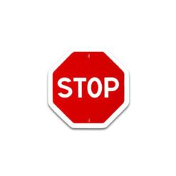 Señal de tráfico stop