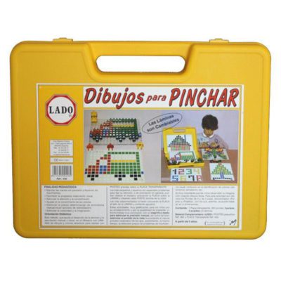 Maleta de dibujos para pinchos pequeña