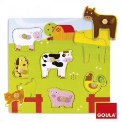 Puzzle sonoro animales granja