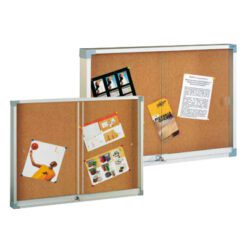 Vitrina corcho visto