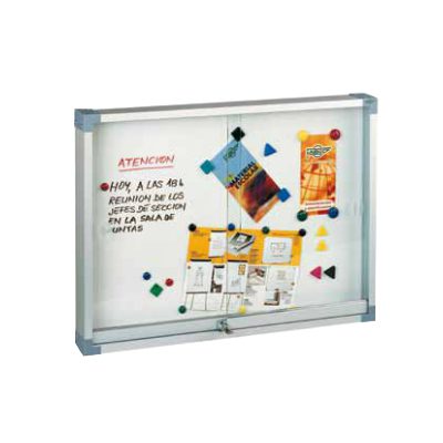 Vitrina Blanca Imantada