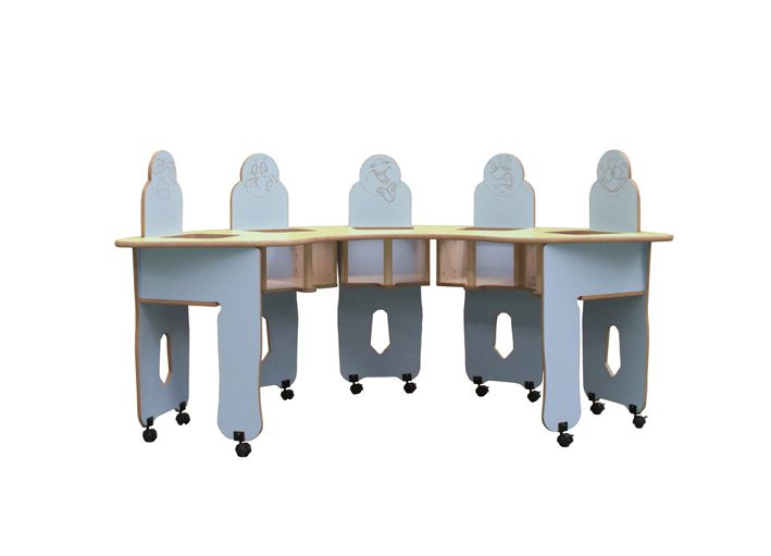 Mesa trona ARCO 5 niños/as