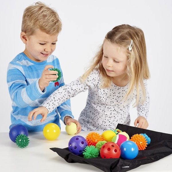 Pack de 20 pelotas sensoriales