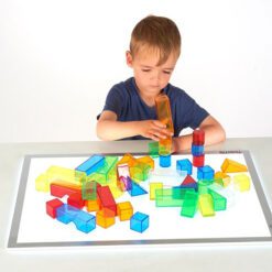 Set de bloques translucidos