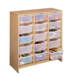 Gavetero 15 cajones transparentes