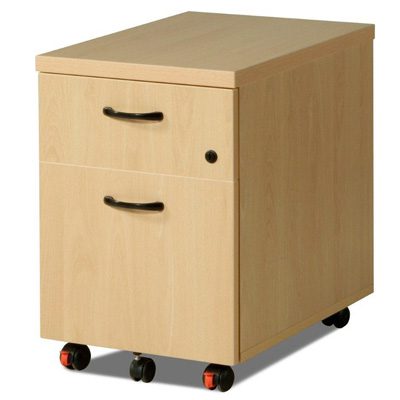 Buck 1 cajón y archivo con ruedas