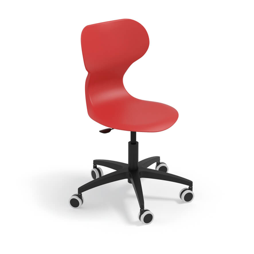 Silla de Polipropileno Mia Mini con Ruedas para Educadores - Imagen 5