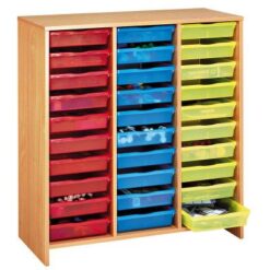 Gavetero 30 cajones colores