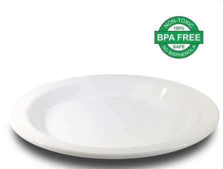 PLATO LLANO CADETE POLICARBONATO 20,6 CM